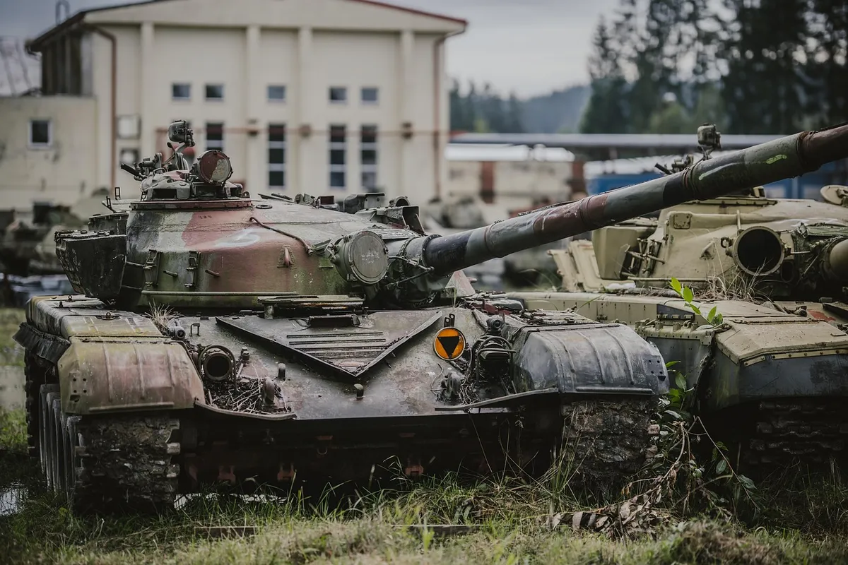 tank, vehicles, army, wreck, technique
